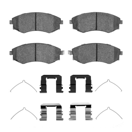 DFC 92-02 Hyundai Elantra Front 5000 Advanced Ceramic Brake Pads and Hardware Kit