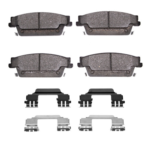 DFC 04-09 Cadillac SRX Rear 5000 Advanced Ceramic Brake Pads and Hardware Kit