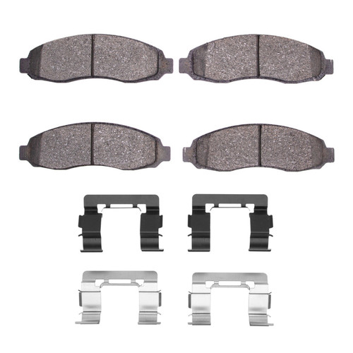 DFC 03-04 Dodge Dakota RWD Front Heavy Duty Pads and Hardware Kit