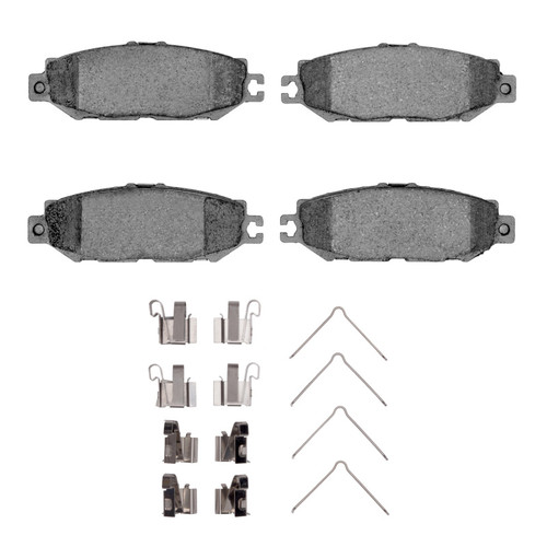 DFC 93-00 Lexus LS400 Rear 5000 Advanced Ceramic Brake Pads and Hardware Kit
