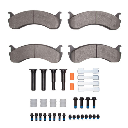 DFC 98-24 BEAVER MOTORCOACH CONTESSA Front/Rear Heavy Duty Pads and Hardware Kit