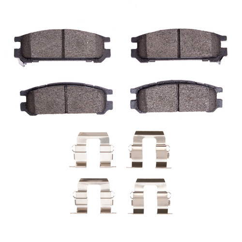 DFC 90-99 Subaru SVX Rear 5000 Advanced Ceramic Brake Pads and Hardware Kit