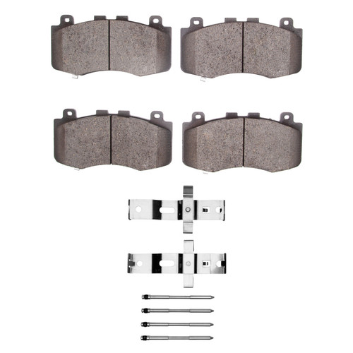 DFC 18-25 Dodge Durango Front Active Performance Pads and Hardware Kit