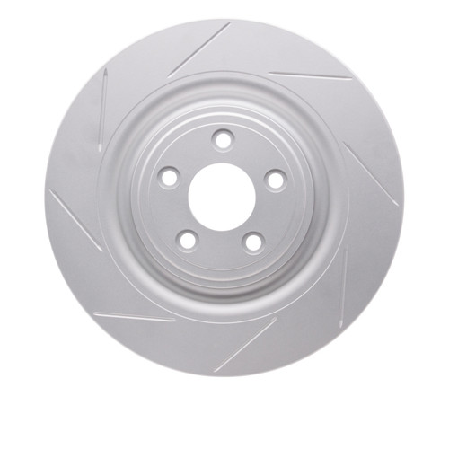 DFC 08-09 Jaguar XKR Right Rear GeoSPEC Coated Rotor - Slotted