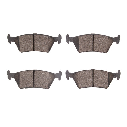 DFC 85-91 Chrysler TC Maserati Rear 5000 Advanced Semi Metallic Brake Pads