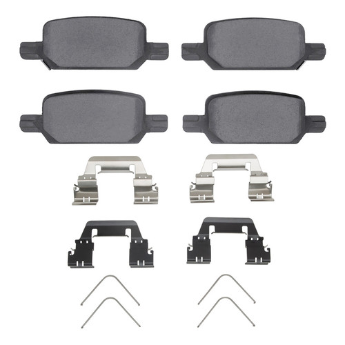 DFC 21-22 Chevrolet Colorado Rear Ultimate Duty Performance Brake Pads and Hardware Kit