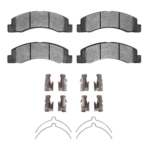 DFC 99-05 Ford F-250 4WD (Super Duty) Front Ultimate Duty Performance Brake Pads and Hardware Kit