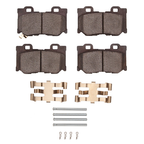 DFC 24-25 Nissan Z Rear 5000 Advanced Low Metallic Brake Pads and Hardware Kit