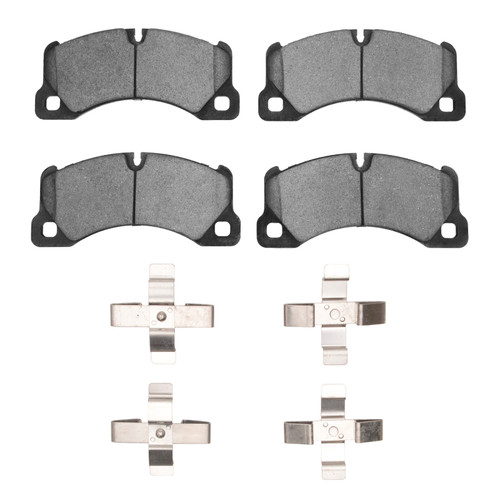 DFC 09-24 Bentley Flying Spur Front 5000 Advanced Low Metallic Brake Pads and Hardware Kit