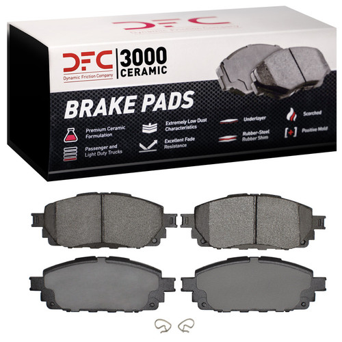 DFC 16-25 Toyota Hilux (Mexico) Front 3000 Semi-Metallic Brake Pads