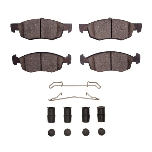 DFC 15-18 Dodge Vision (Mexico) Front 3000 Semi-Metallic Brake Pads and Hardware Kit