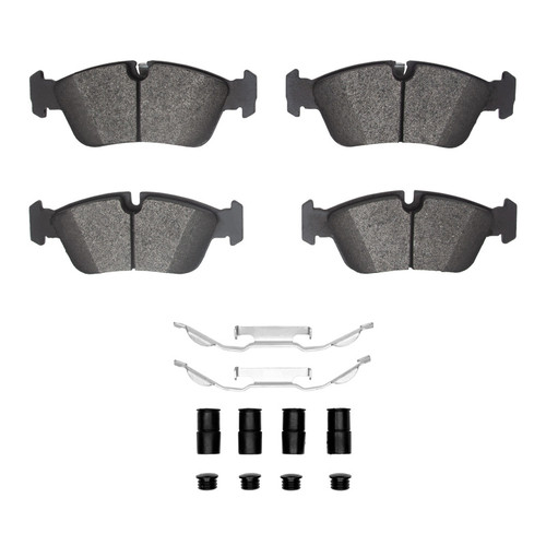 DFC 05-06 BMW 120i (Mexico) Front 3000 Semi-Metallic Brake Pads and Hardware Kit