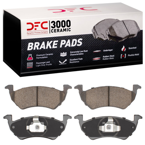 DFC 09-17 Volkswagen Gol/Saveiro Front 3000 Ceramic Brake Pads