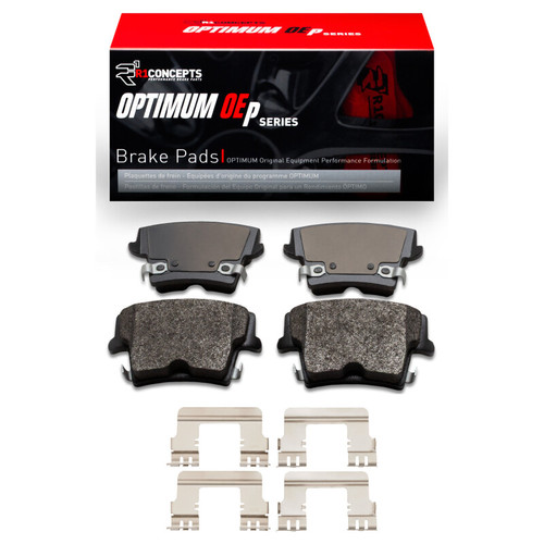 R1 05-18 Chrysler 300 Rear Optimum OE Brake Pads & Hardware Kit