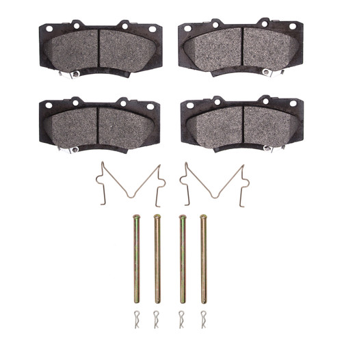 DFC 13-15 Toyota Hilux (Mexico) Front 3000 Ceramic Brake Pads and Hardware Kit
