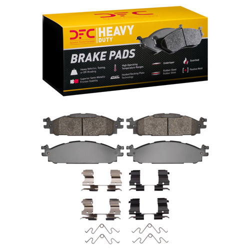 DFC 09-19 Ford Taurus SHO Front Heavy Duty Pads and Hardware Kit