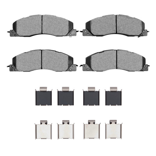 DFC 09-18 Dodge Ram 3500 Front Heavy Duty Pads and Hardware Kit