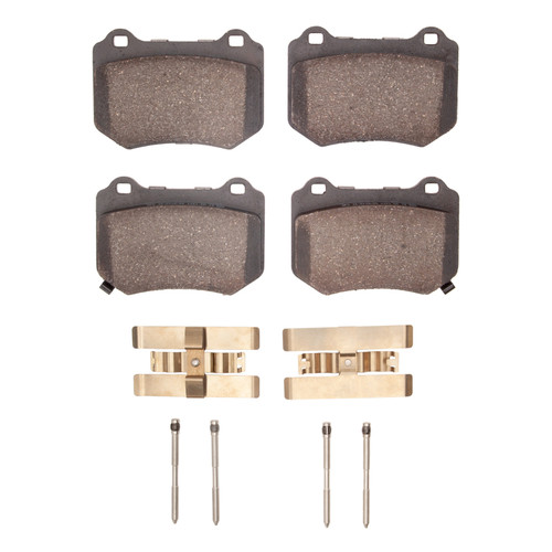 R1 2018-2025 Subaru WRX Rear R1 Semi Met Pads & Hardware Kit