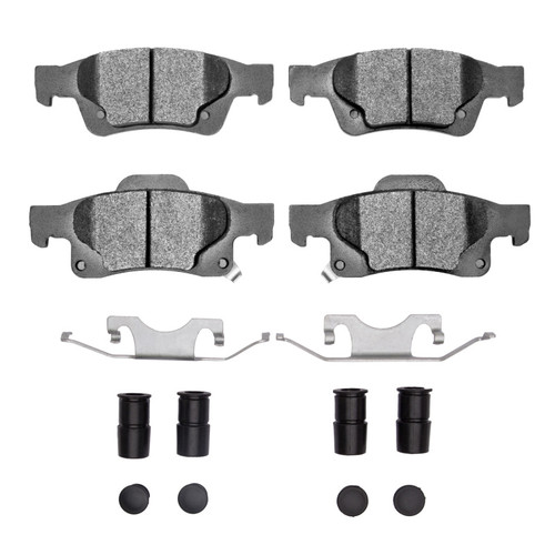 R1 2011-2025 Dodge Durango Rear R1 Semi Met Pads & Hardware Kit
