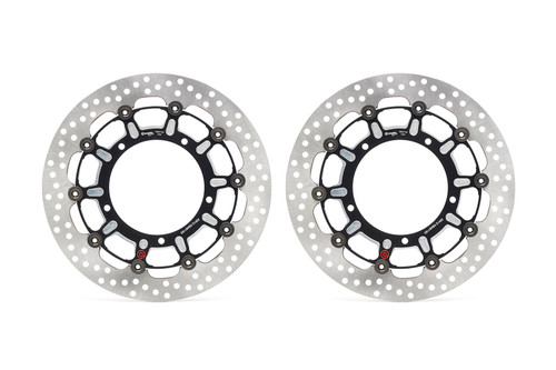 Brembo 18-25 Yamaha MT-10/22-25 MT-10 SP/98-25 YZF-R1/2006 YZF-R1 LE Groove Brake Disc