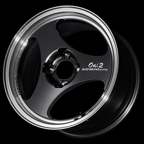 Advan ONI2 14x6.0 / +45 Offset / 4x100 / 63mm Bore / Machining and Black Gunmetallic