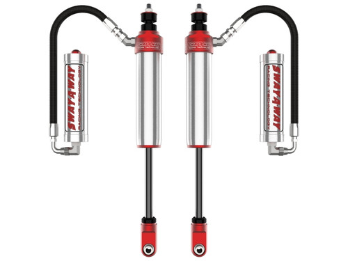 aFe Sway-A-Way 2.5 Front Shock Kit w/Remote Reservoirs for 2-3.5 IN Lifts Ford F-250/F-350 17-24 4WD