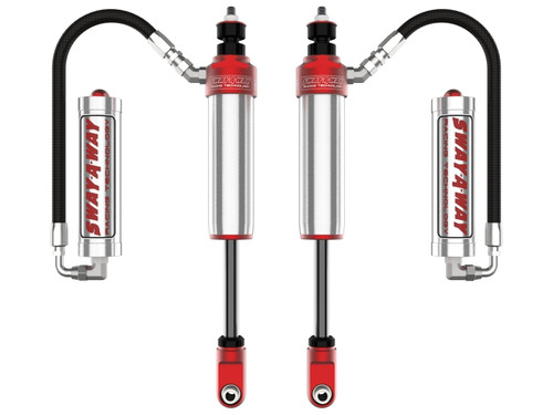 aFe Sway-A-Way 2.5 Front Shock Kit w/Remote Reservoirs for 0-1.5 IN Lifts Ford F-250/F-350 17-24 4WD