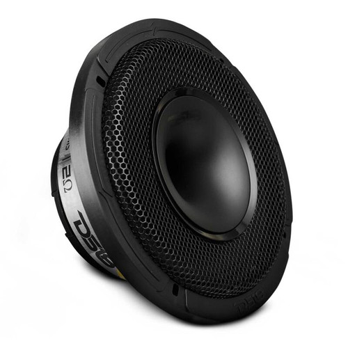 DS18 6.5in 150 Watts RMS 2 ohm Mid-Range Loudspeaker Shallow Grill Included