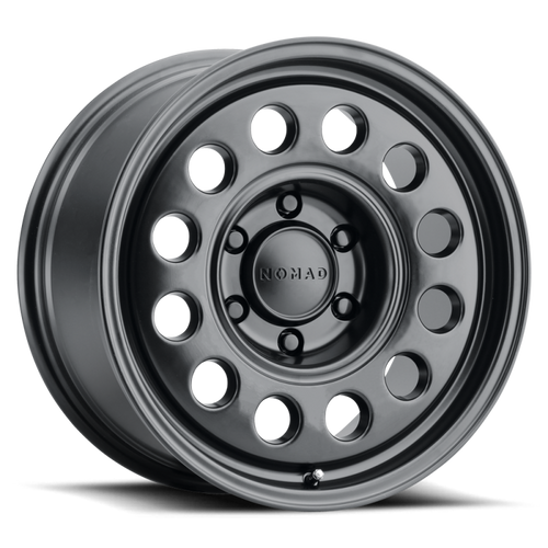 Nomad N501SB Convoy 17x8.5in / 6X135 BP / 25mm Offset / 87.1mm Bore - Satin Black