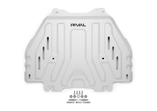 Rival 24-26 Tacoma 4Runner GX550 Tundra (all i-Force) Aluminum Transmission Cat Converter Skid Plate
