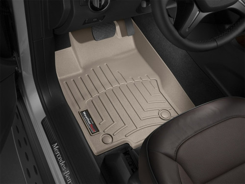WeatherTech 2025 Infiniti QX80/Nissan Armada (Bench & Bucket Seats) Front FloorLiner - Tan