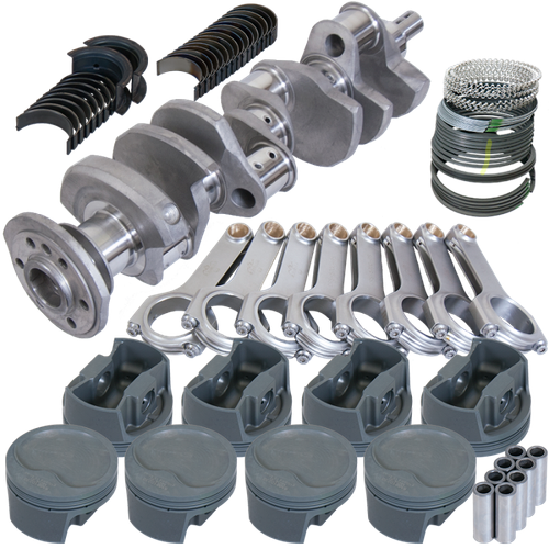Eagle Chevy 350 3.750in Crank 5.700in H-Beam -16cc Inv Dome 4.030in Pistons Rotating Assembly