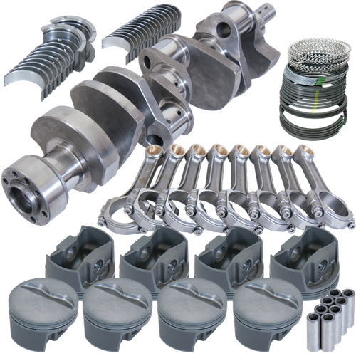 Eagle Chevy LT1350 1Pc 3.750in Crank 5.700in I-Beam Rods -5cc 4.040in Pistons Rotating Assembly