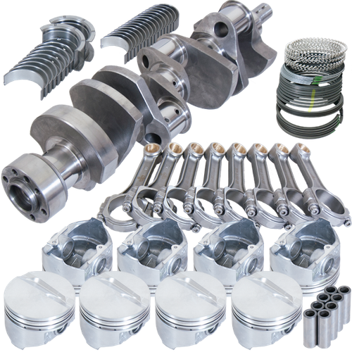 Eagle Chevy LT1350 1Pc 3.750in Crank 5.700in I-Beam Rods -7cc 4.060in Pistons Rotating Assembly