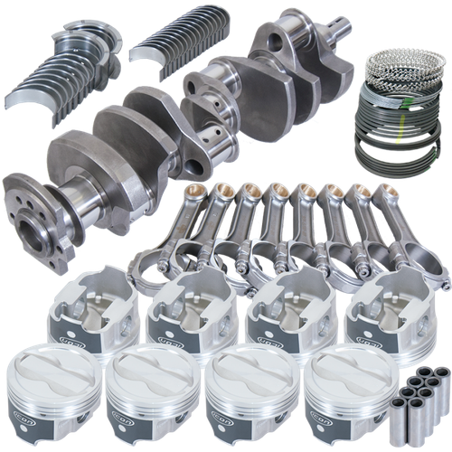Eagle Chevy 350 3.750in Crank 5.700in I-Beam Rods -18cc 4.000in Pistons Rotating Assembly