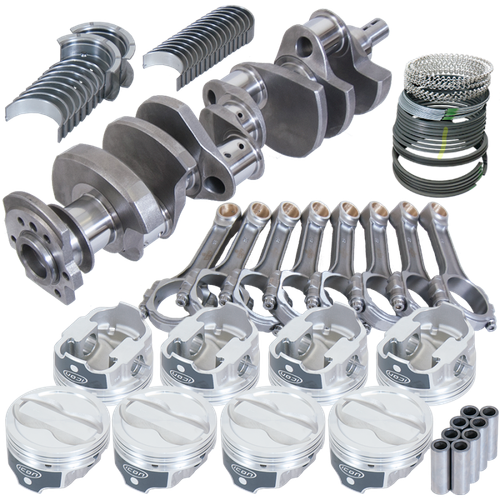 Eagle Chevy 350 3.750in Crank 6.000in I-Beam Rods -18cc 4.000in Pistons Rotating Assembly