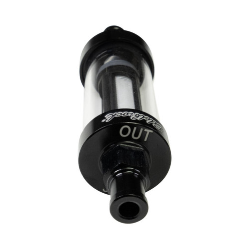 Edelbrock 3/8in i.d. Hose Clear View Fuel Filter