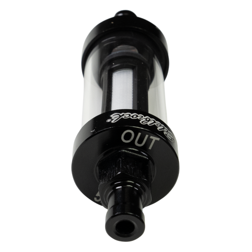 Edelbrock 5/16in i.d. Hose Clear View Fuel Filter