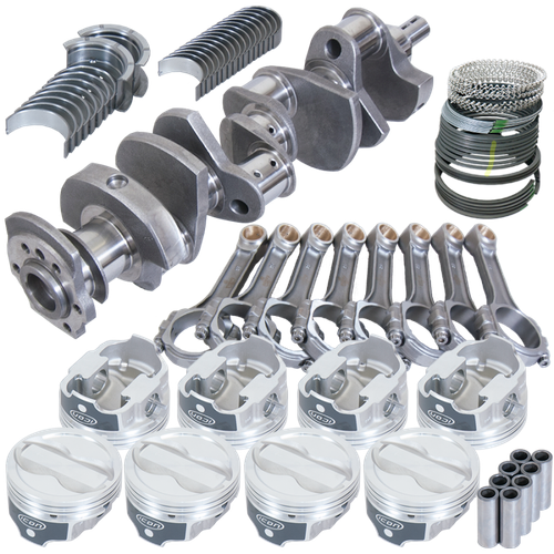 Eagle Chevy 350 3.750in Crank 6.000in I-Beam Rods -18cc 4.030in Pistons Rotating Assembly