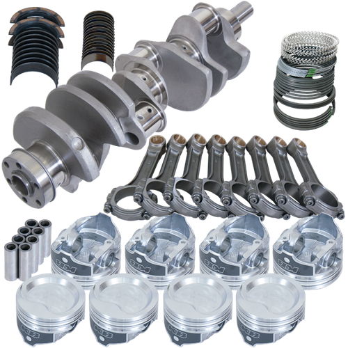 Eagle Ford 351W 4.000in Crank 6.200in I-Beam Rods -27.5cc 4.060in Pistons Rotating Assembly