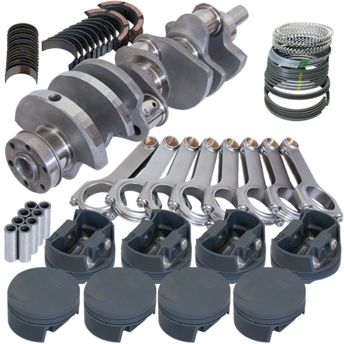 Eagle Ford 351C 3.850in Crank 6.000in H-Beam -3cc Flat Top 4.040in Pistons Rotating Assembly