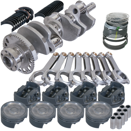 Eagle Chevy LS3 4.000in Crank 58 Tth Reluctor 6.125in H-Beam -25cc 4.075in Pistons Rotating Assembly