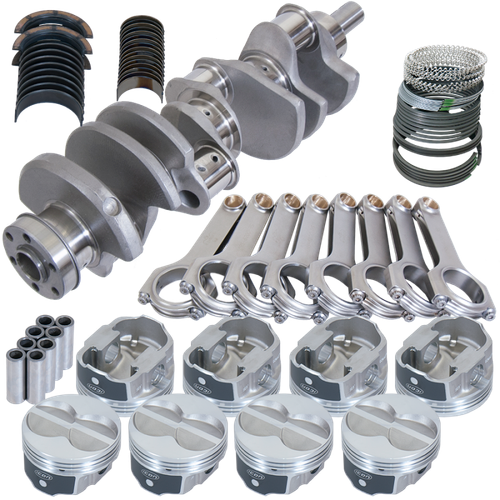 Eagle Ford 351W 4.000in Crank 6.200in H-Beam -11cc Flat Top 4.060in Pistons Rotating Assembly
