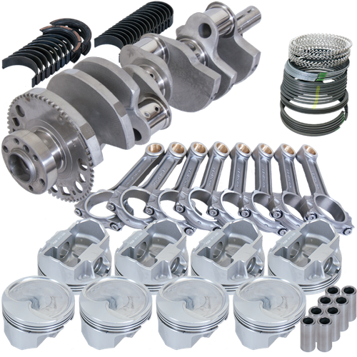 Eagle Chevy LS2 4.000in Crank 58 Tth Reluctor 6.125in I-Beam Rods 4.010in Pistons Rotating Assembly