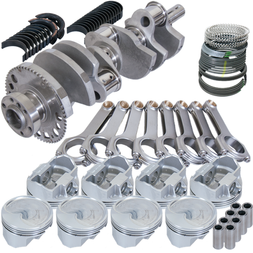 Eagle Chevy LS2 4.000in Crank 58 Tth Reluctor 6.125in H-Beam -15cc 4.030in Pistons Rotating Assembly