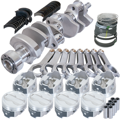 Eagle Chevy LT1 350 1Pc 3.750in Crank 5.700in H-Beam -18cc 4.060in Pistons Rotating Assembly