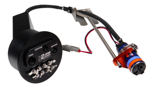 DeatschWerks 94-02 Nissan Silvia and Skyline X2 Surge Module with DW420 Pumps and Install Kit