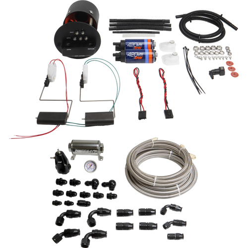 DeatschWerks 92-06 BMW 3-Series E36/E46 X2 Module with DW420 Pumps and PTFE Plumbing Kit