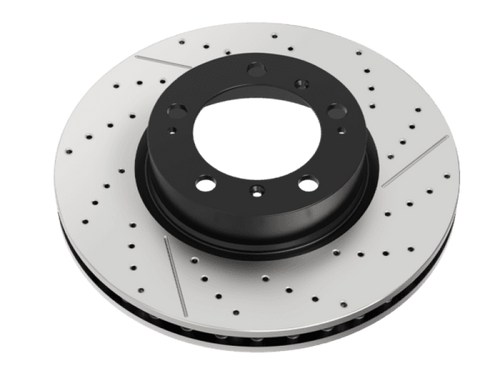 DBA 13-17 Mercedes-Benz S400 Hybrid (W222) Street Series OE Drilled Front Brake Rotor