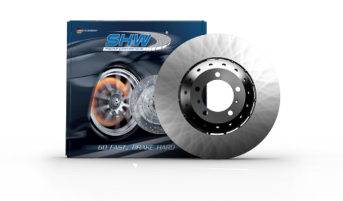 SHW 18-24 Bentley Continental GT Left Front Smooth Lightweight Brake Rotor (3SA615301A)